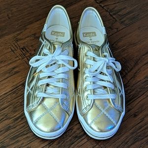 Kate Spade x Keds leather sneakers